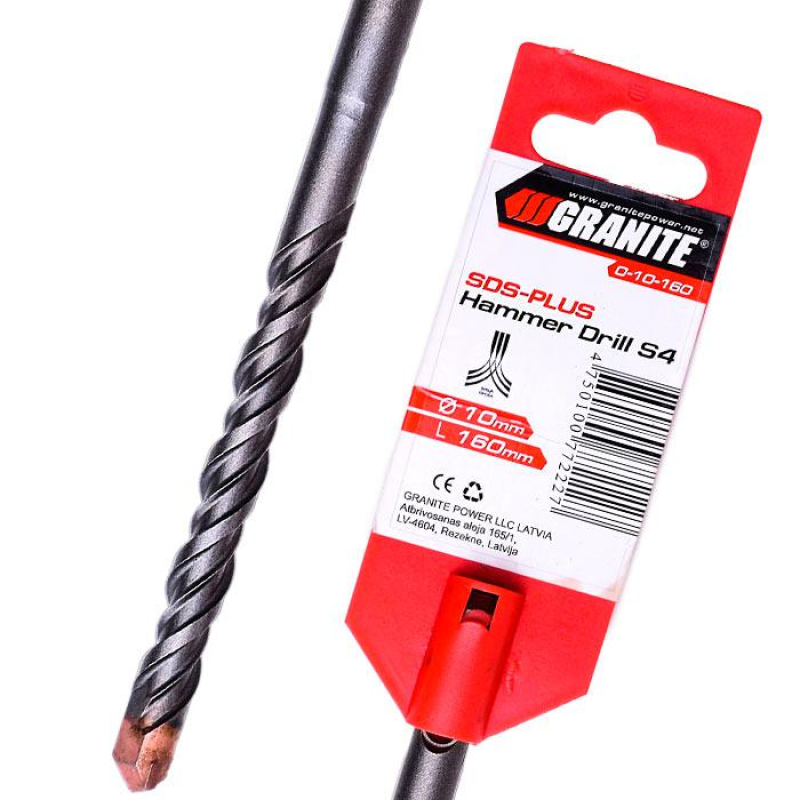 Бур SDS 14х160 для перфоратора Granite Бур SDS 14х160 для перфоратора Granite