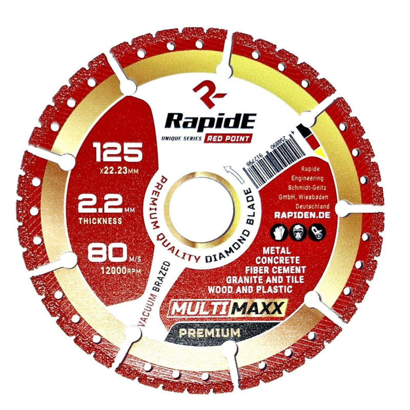 Алмазний диск Rapide MULTIMAXXX 125мм Premium
