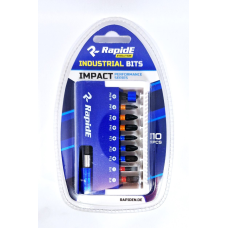 Набір біт RapidE Impact (9шт біт + магнітний біто-тримач)