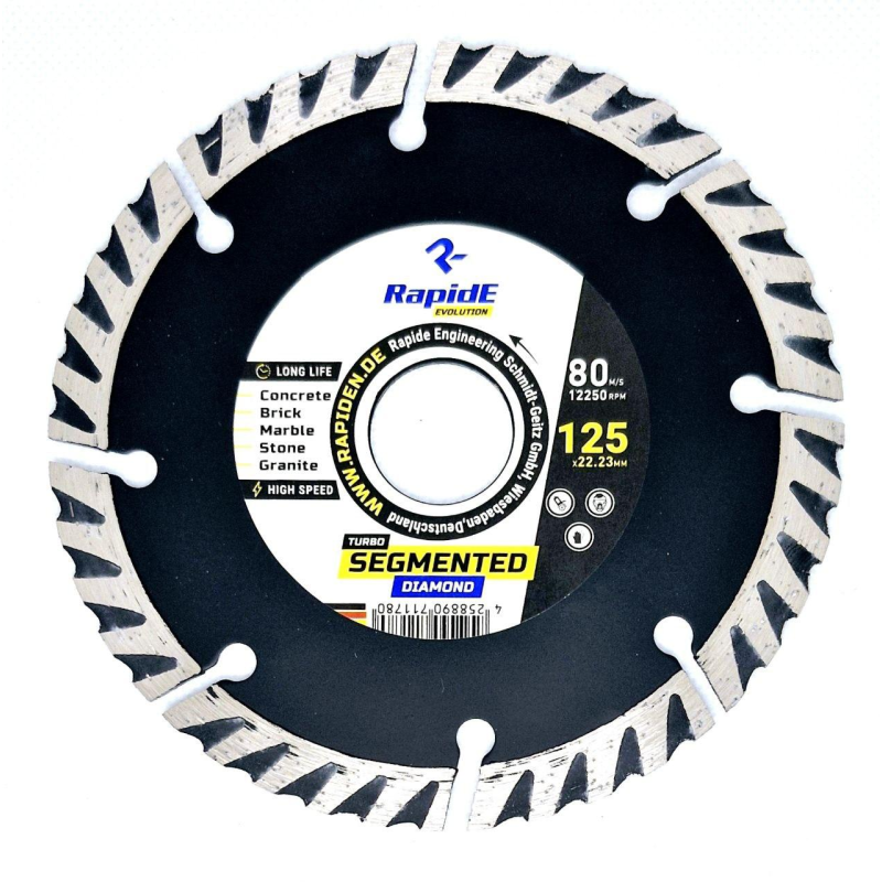 Алмазний диск TURBO SEGMENT 125мм