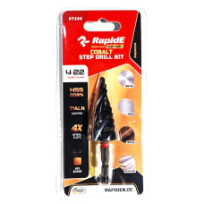 Східчасті кобальтові свердла RapidE RED POINT 4-22