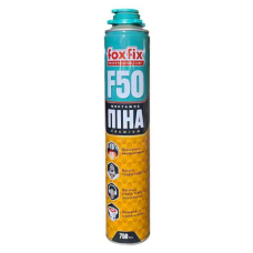 Піна монтажна FOXFIX F50 пістолет\ручна (750мл, 700г)