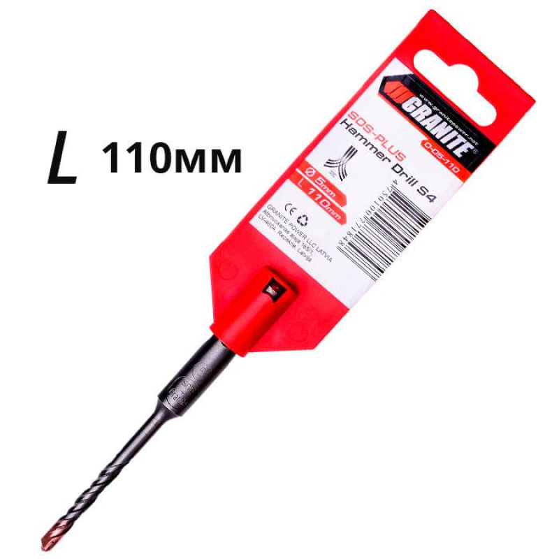 Бур SDS 5х110 для перфоратора Granite