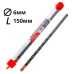 Свердло з победитом Granite 6х150 (1шт.) Свердло з победитом Granite 6х150 (1шт.)