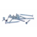 Саморіз пресшайба з буром 4,2х25 (100шт.)