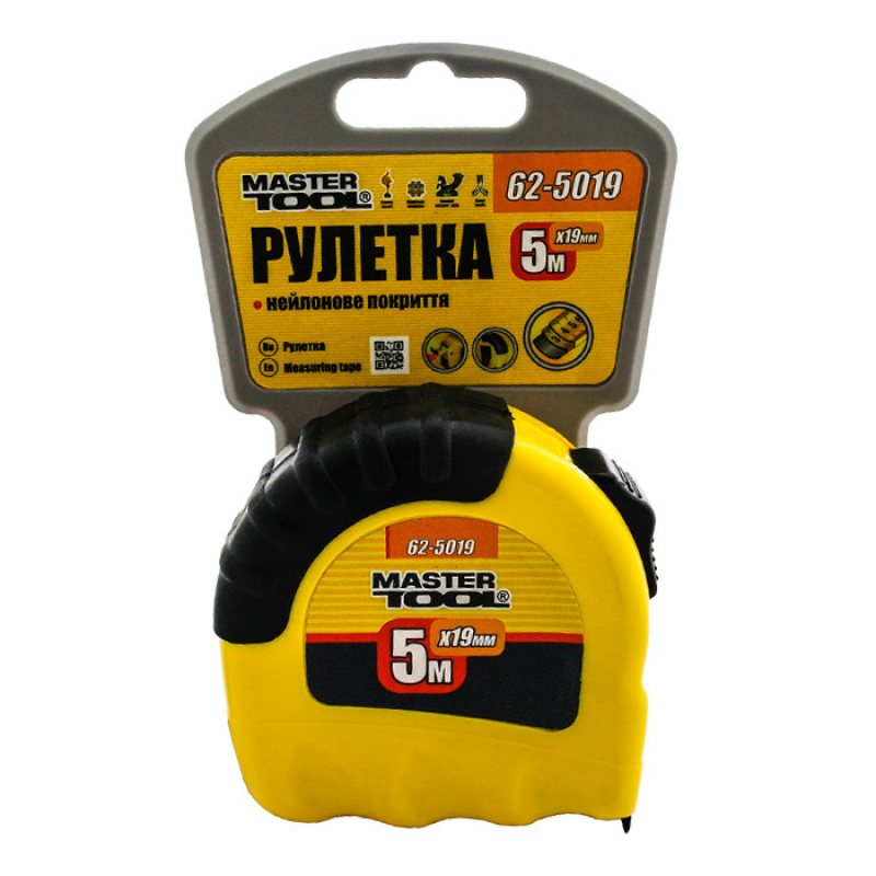 Рулетка MasterTool 5м. Рулетка MasterTool 5м.